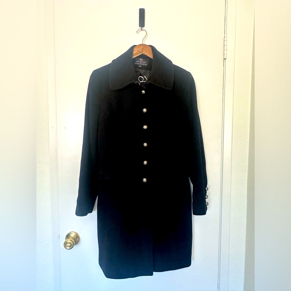 Gallery Wool Blend Women’s long Coat Size Small